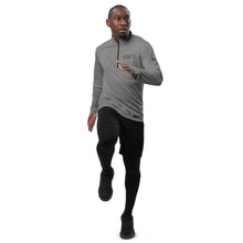Load image into Gallery viewer, BYRD Racing | White/Grey 1/4 Zip Pullover
