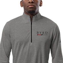 Load image into Gallery viewer, BYRD Racing | White/Grey 1/4 Zip Pullover
