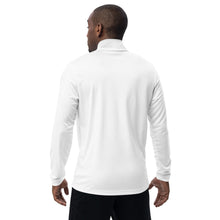 Load image into Gallery viewer, BYRD Racing | White/Grey 1/4 Zip Pullover

