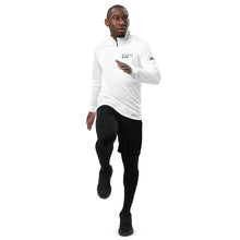 Load image into Gallery viewer, BYRD Racing | White/Grey 1/4 Zip Pullover
