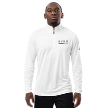 Load image into Gallery viewer, BYRD Racing | White/Grey 1/4 Zip Pullover
