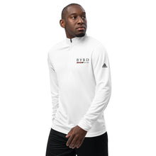 Load image into Gallery viewer, BYRD Racing | White/Grey 1/4 Zip Pullover
